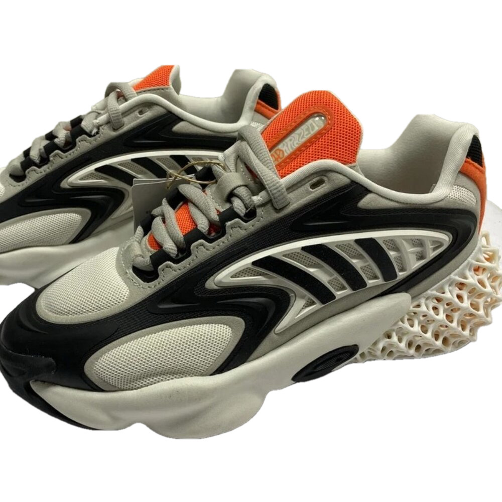 NEW ADIDAS 4D Krazed Running Sneakers – Men's 6 – Orbit Grey/Orange